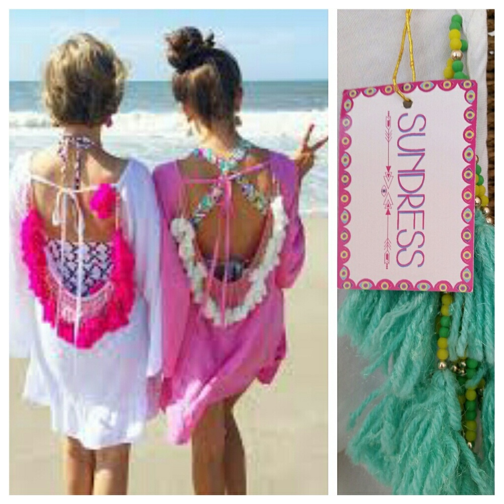 SUNDRESS INDIANA boho Coachella dress coverup - Picture 2 of 7